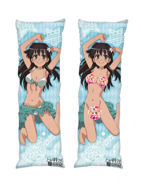 A Certain Scientific Railgun Ruiko Saten Anime Dakimakura Japanese Hugging Body PillowCases
