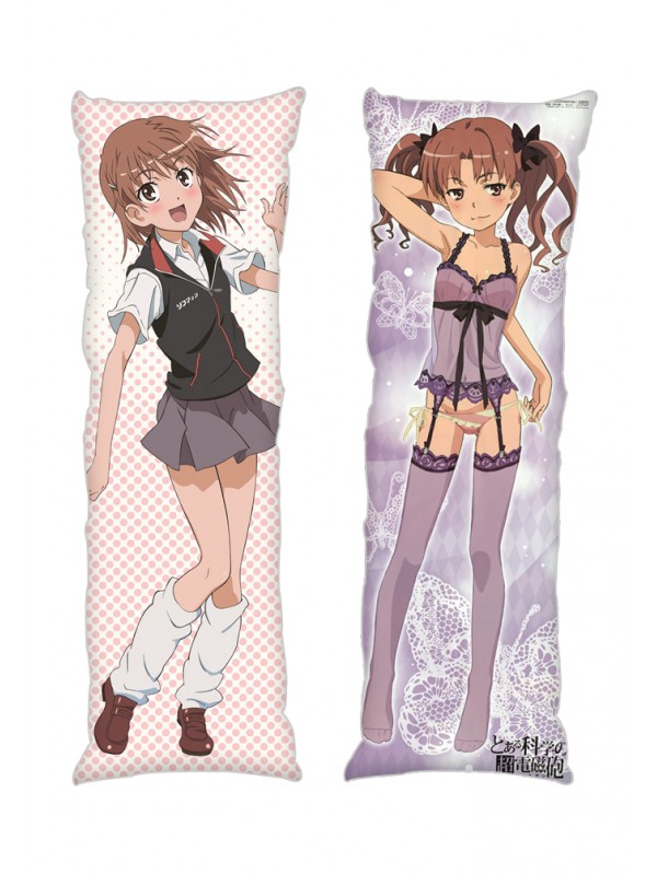 A Certain Scientific Railgun Mikoto Misaka Anime Dakimakura Japanese Hugging Body PillowCases