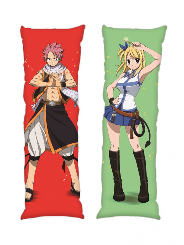 Fairy tail Lucy Heartfilia Gray Fullbuster Anime Dakimakura Japanese Hugging Body PillowCases
