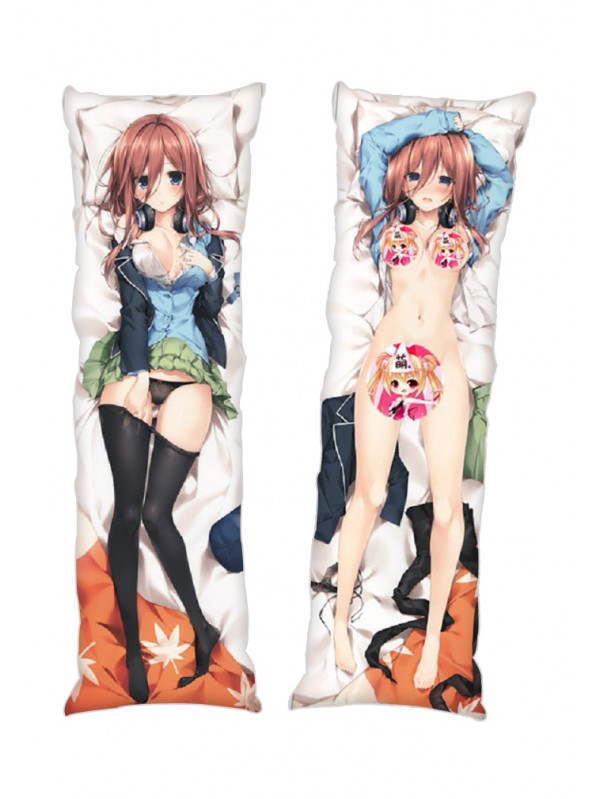 The Quintessential Quintuplets Nakano Miku Anime Dakimakura Japanese Hugging Body PillowCases