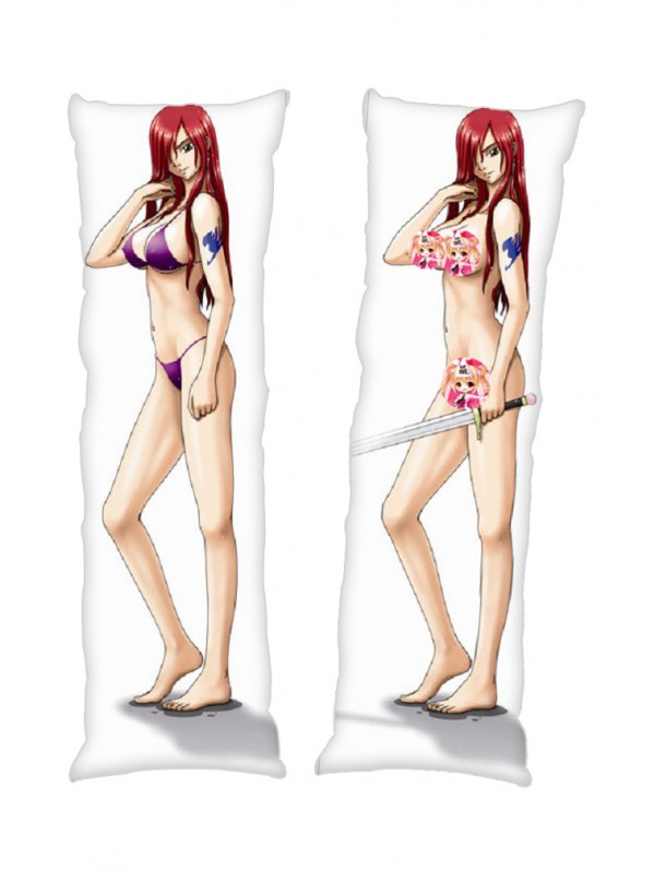 fairy tail Erza Scarlet Anime Dakimakura Japanese Hugging Body PillowCases