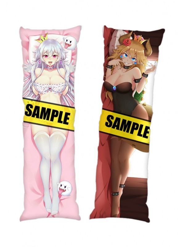 Super Mario Bowsette Princess Bowser Anime Dakimakura Japanese Hugging Body PillowCases