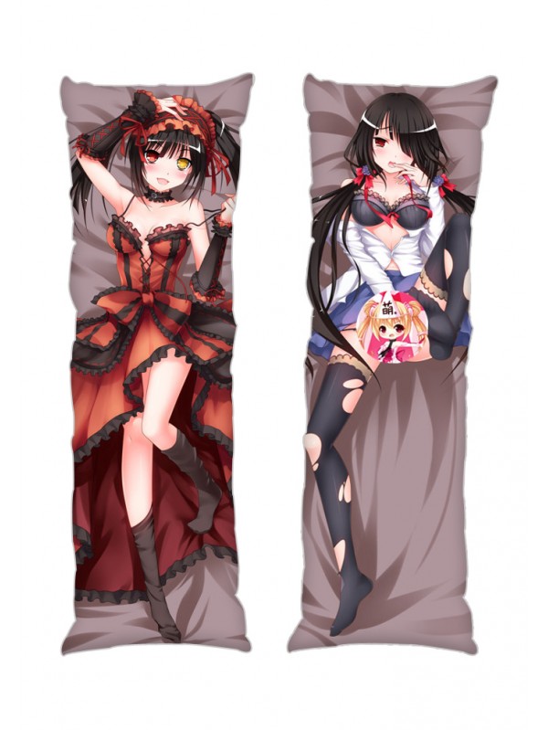 Date A Live Kurumi Tokisaki Anime Dakimakura Japanese Hugging Body PillowCases