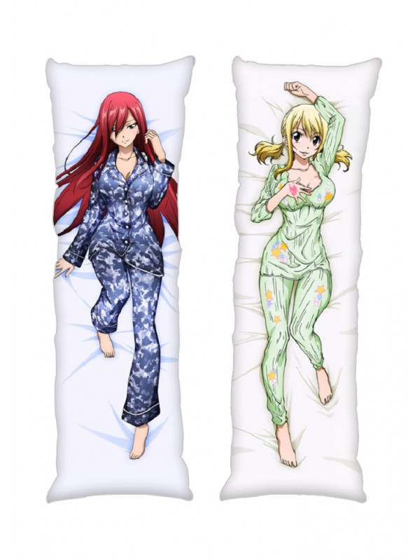 Fairy Tail Erza Scarlet Lucy Heartfilia Anime Dakimakura Japanese Hugging Body PillowCases