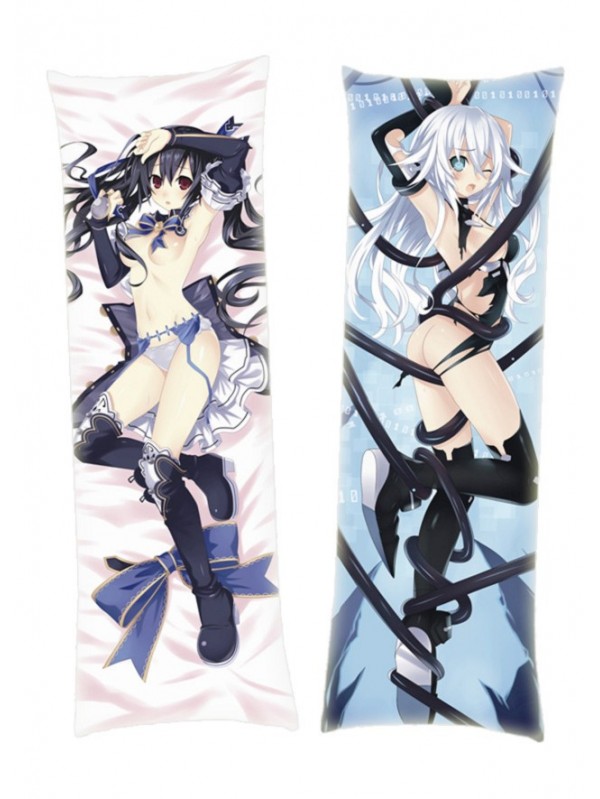 Hyperdimension Neptunia Black Heart + Noire Dakimakura Body Pillow Anime