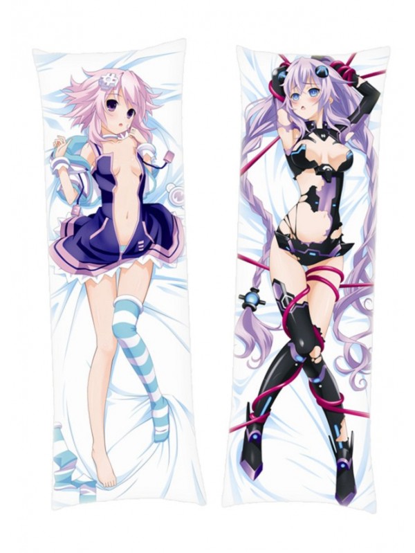 Hyperdimension Neptunia Neptune + Purple Heart Dakimakura Body Pillow Anime