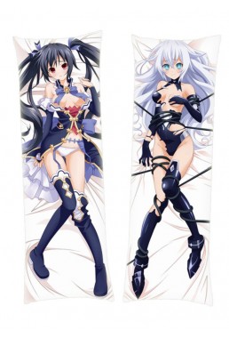 Hyperdimension Neptunia Black Heart + Noire Dakimakura Body Pillow Anime