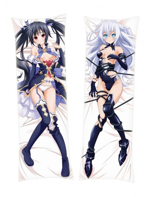 Hyperdimension Neptunia Black Heart + Noire Dakimakura Body Pillow Anime