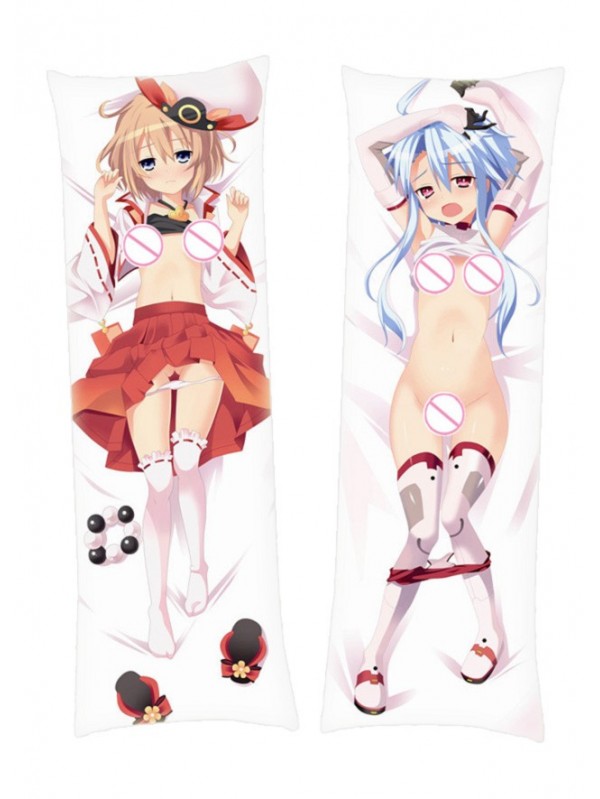 Hyperdimension Neptunia Blanc + White Heart Dakimakura Body Pillow Anime