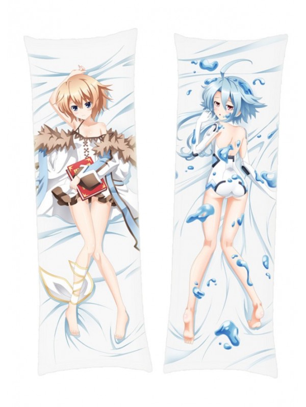 Hyperdimension Neptunia Blanc + White Heart Dakimakura Body Pillow Anime