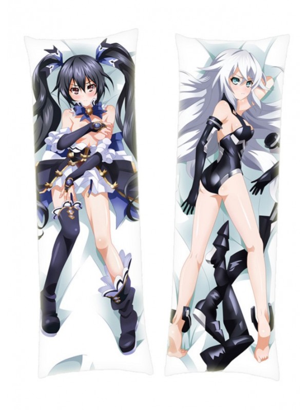 Hyperdimension Neptunia Black Heart + Noire Dakimakura Body Pillow Anime