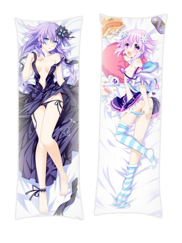 Hyperdimension Neptunia Neptune + Purple Heart Dakimakura Body Pillow Anime