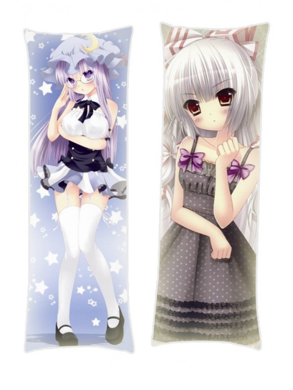 TouHou Project Patchouli Knowledge Fujiwara no Mokou Dakimakura Body Pillow Anime