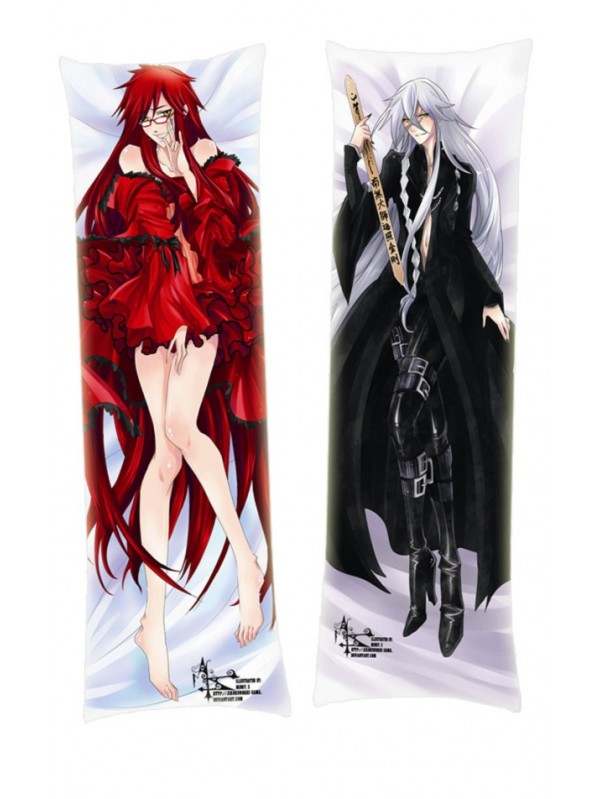 Black Butler Grell Sutcliff Undertaker Dakimakura Body Pillow Anime