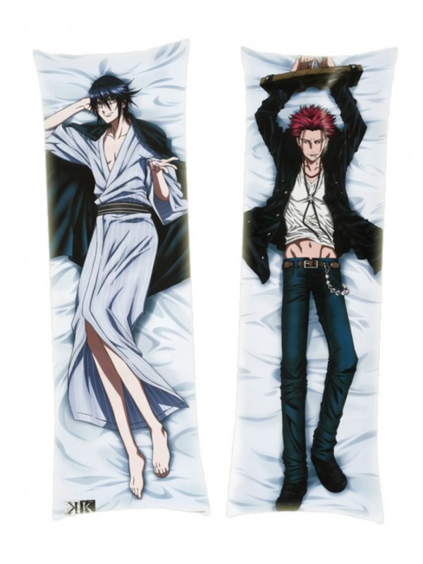 K Return of Kings Mikoto Suoh Reishi Munakata Dakimakura Body Pillow Anime