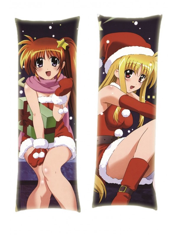 Magical Girl Lyrical Nanoha Fate Testarossa Nanoha Takamachi Dakimakura Body Pillow Anime