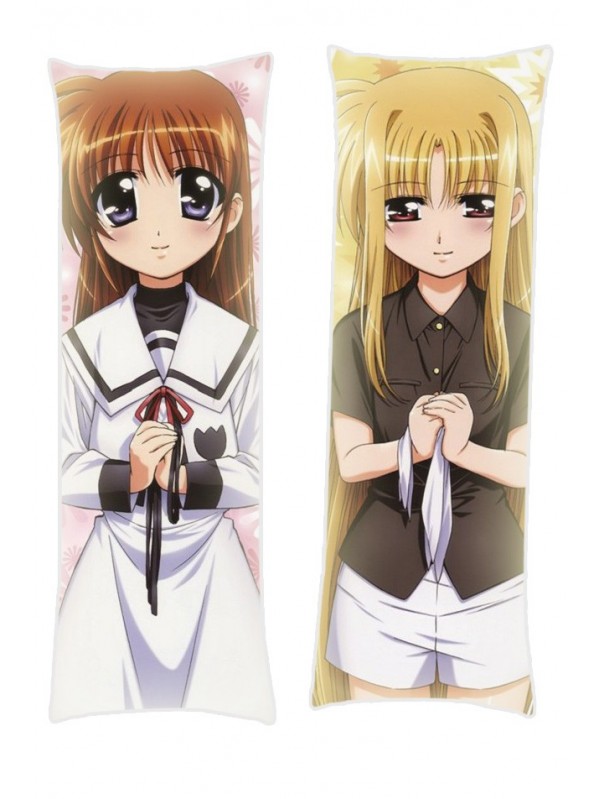 Magical Girl Lyrical Nanoha Fate Testarossa Nanoha Takamachi Dakimakura Body Pillow Anime
