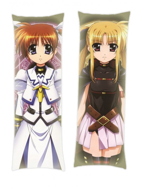 Magical Girl Lyrical Nanoha Fate Testarossa Nanoha Takamachi Dakimakura Body Pillow Anime