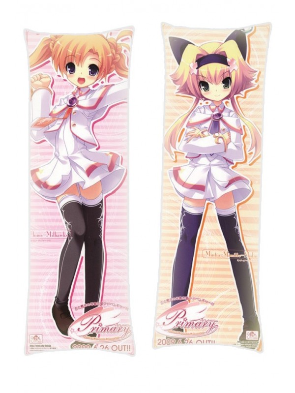 Primary Magical Trouble Scramble Mintia Mimitte Midimu Chime Milhawks Dakimakura Body Pillow Anime