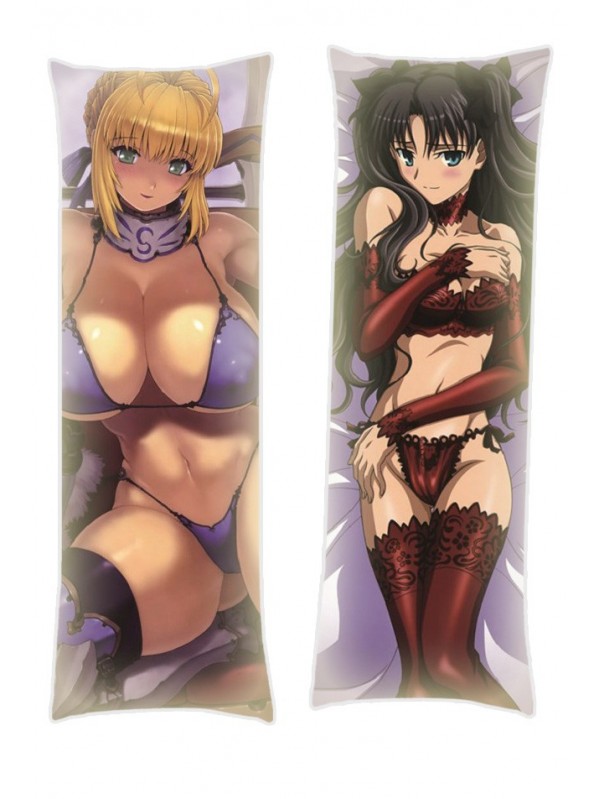 Fate stay night Saber Rin Tohsaka Dakimakura Body Pillow Anime