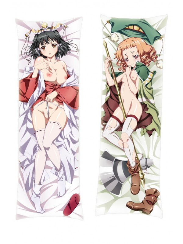Kuroinu Kedakaki Seijo wa Hakudaku ni Somaru Kaguya Luu Luu Dakimakura Body Pillow Anime