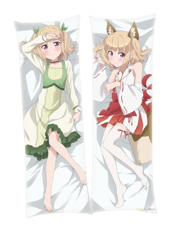 Iizima Yun New Game Anime body dakimakura japenese love pillow cover