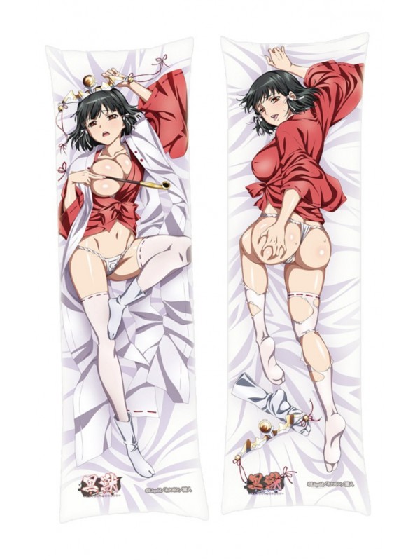 Kuroinu - Kedakaki Seijo wa Hakudaku ni Somaru - Kaguya Anime body dakimakura japenese love pillow cover
