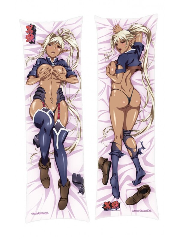 Kuroinu - Kedakaki Seijo wa Hakudaku ni Somaru -Chloe Anime body dakimakura japenese love pillow cover
