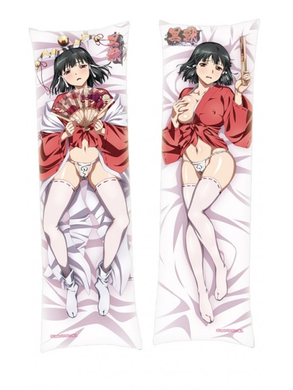 Kuroinu Kedakaki Seijo wa Hakudaku ni Somaru Kaguya Anime body dakimakura japenese love pillow cover