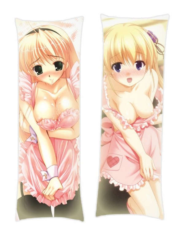 breasts mukai mana naked apron nami no manimani nipples peco Dakimakura Body Pillow Anime
