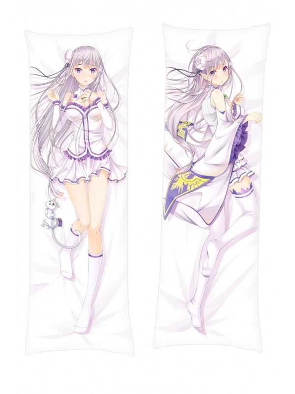 Re Zero Emilia Dakimakura Body Pillow Anime