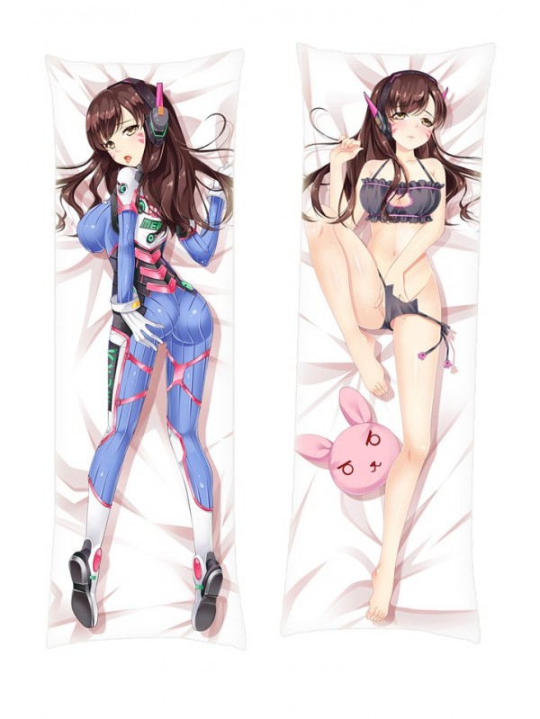 Game Overwatch D.Va Dakimakura Body Pillow Anime
