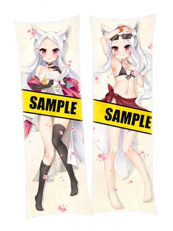Sewayaki Kitsune no Senko-san Shiro Anime body dakimakura japenese love pillow cover