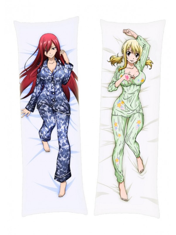 Fairy Tail Erza Scarlet Lucy Heartfilia Dakimakura Body Pillow Anime