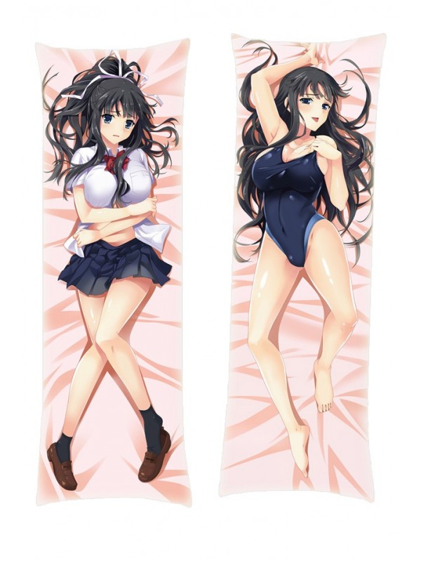 Galgame Jitaku Keibiin Katsuragi Yuki Katsuragi Sayaka Dakimakura Body Pillow Anime